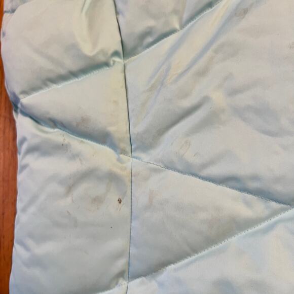 Columbia Vest Womens Large Omni Heat Hooded Down Jacket Light Blue * - Picture 6 of 13